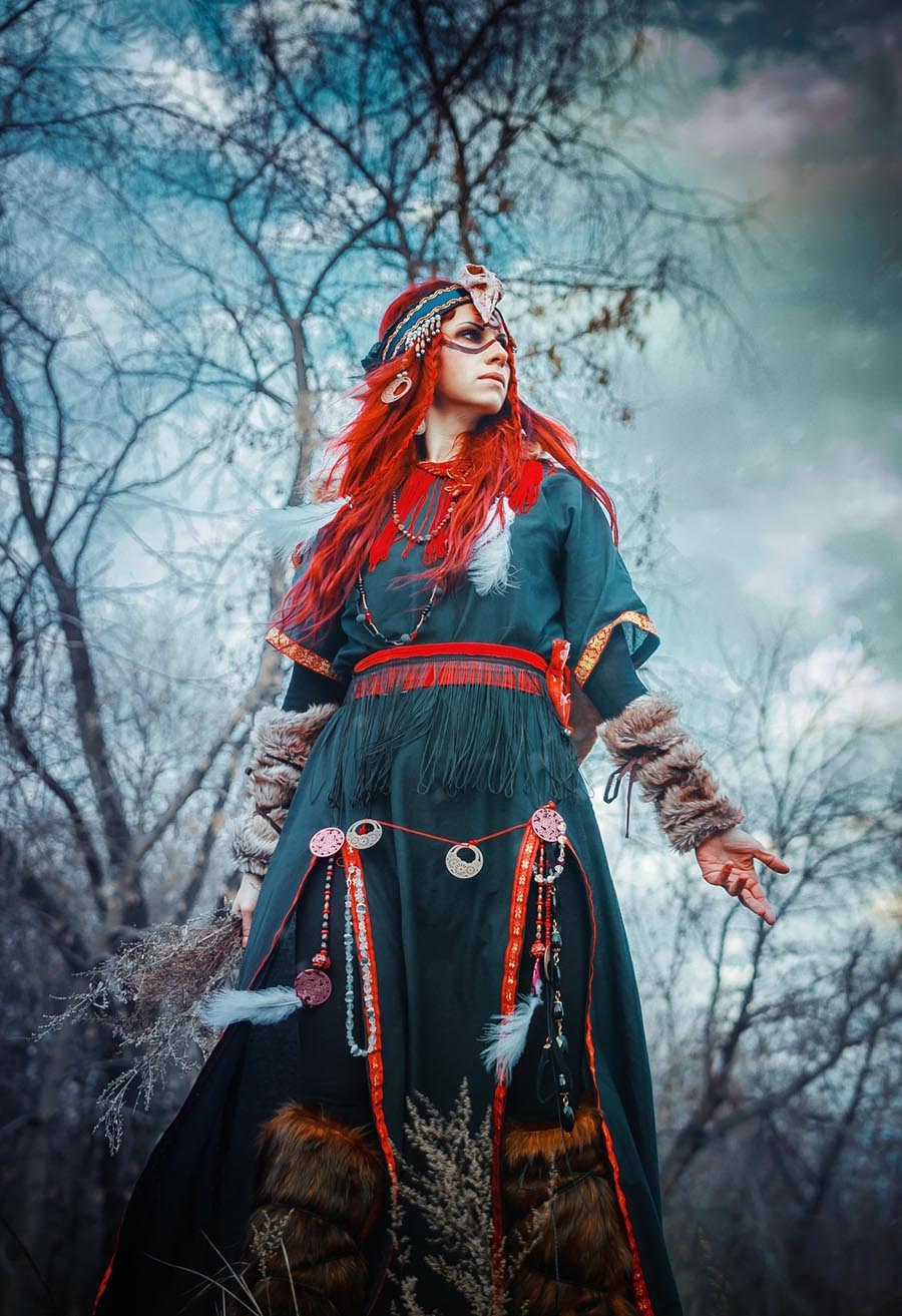 Girls in Slavic costumes underwear in Puente Alto