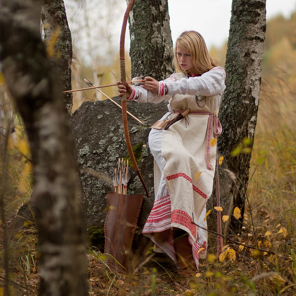 Sexy photo Girls in Slavic costumes in Puente Alto