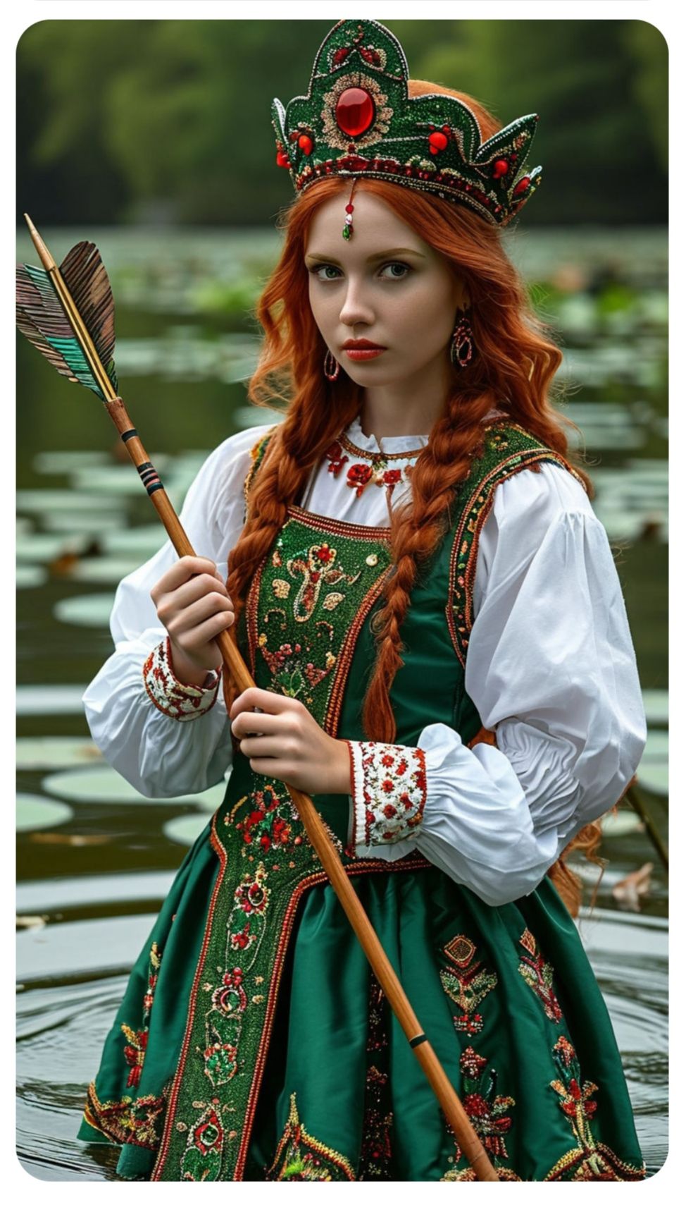 Nude girl Girls in Slavic costumes in Puente Alto